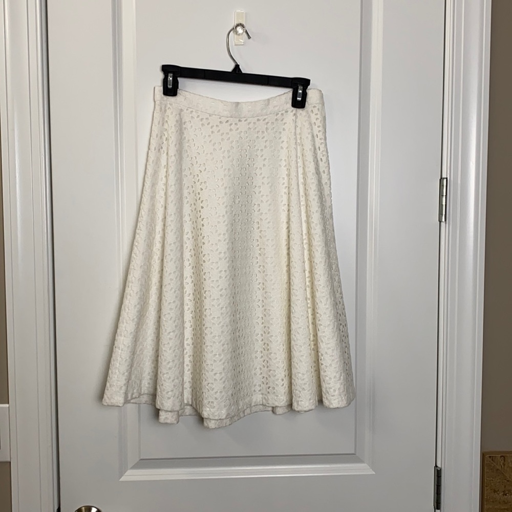White summer skirt